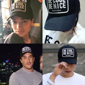 be cool be nice dsquared2 cap